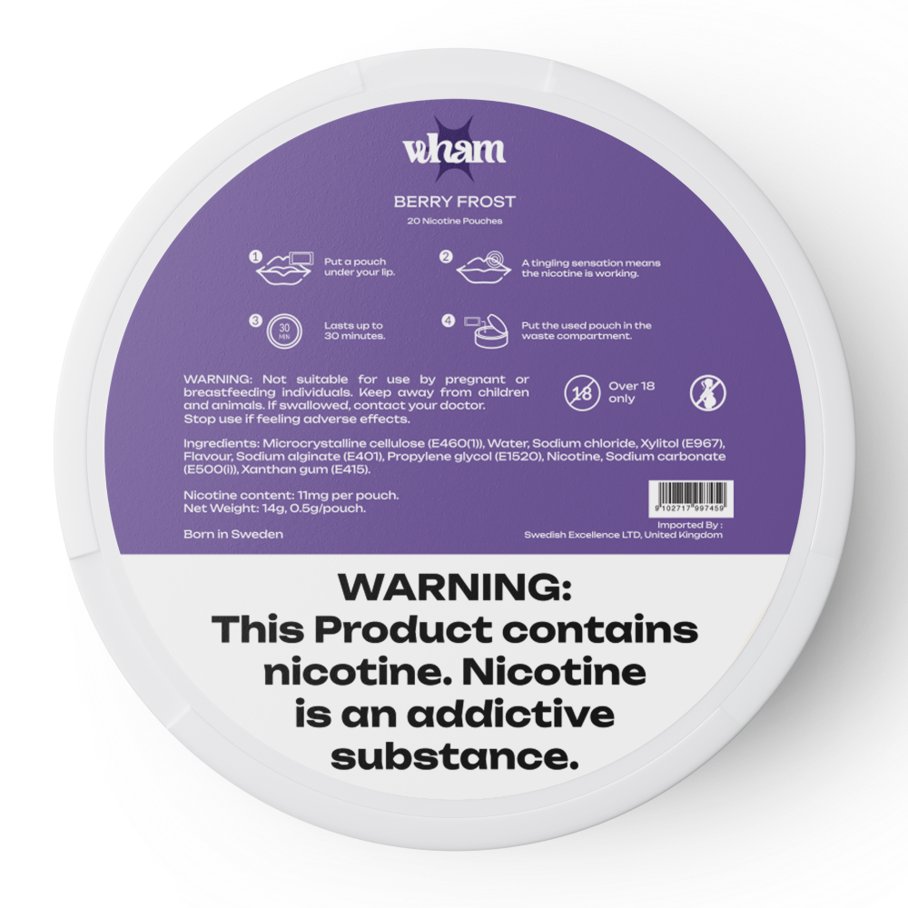 Wham Berry Frost - 11mg