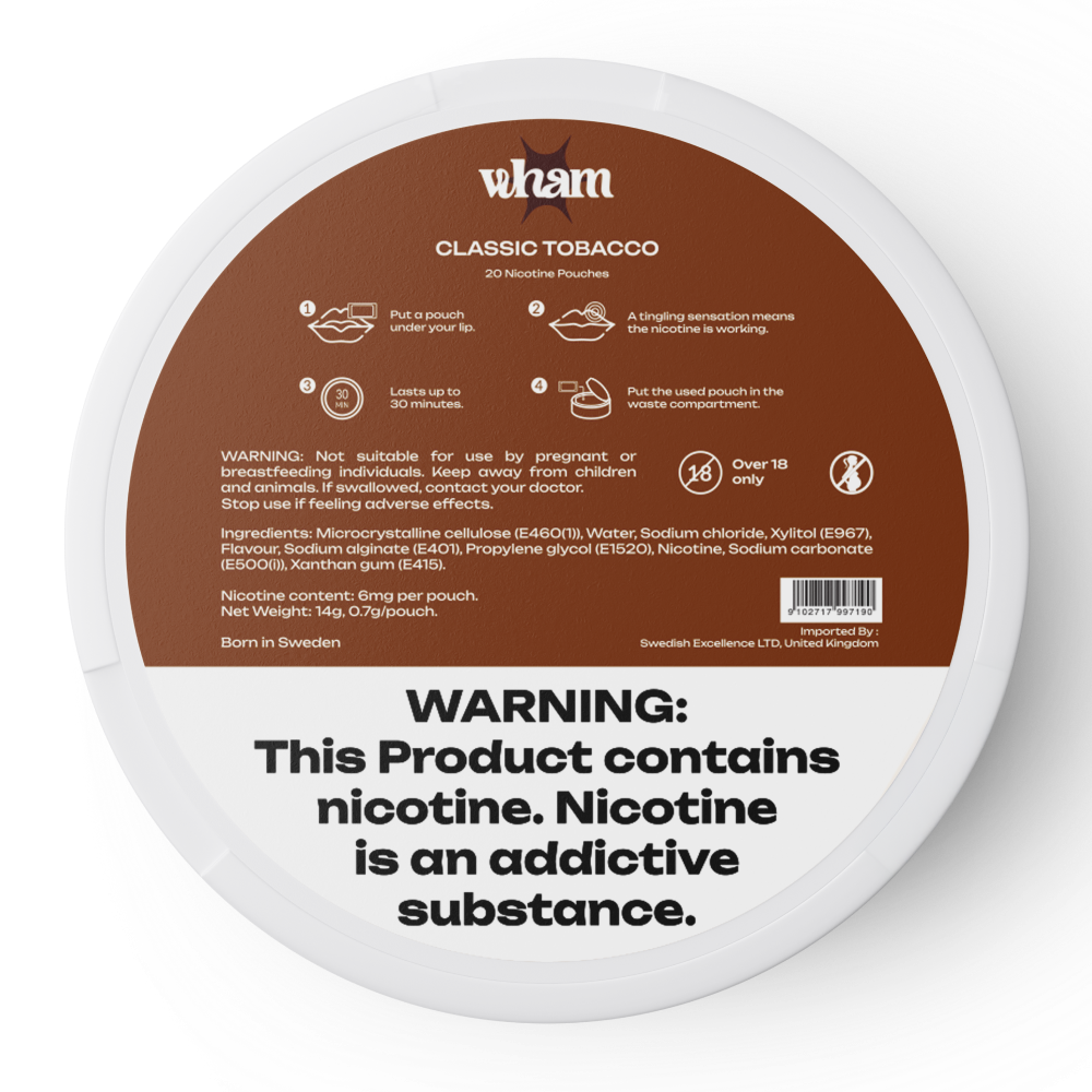 Wham Classic Tobacco - 8mg