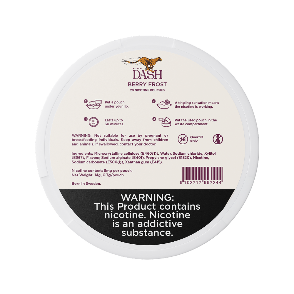 Dash Berry Frost - 8mg