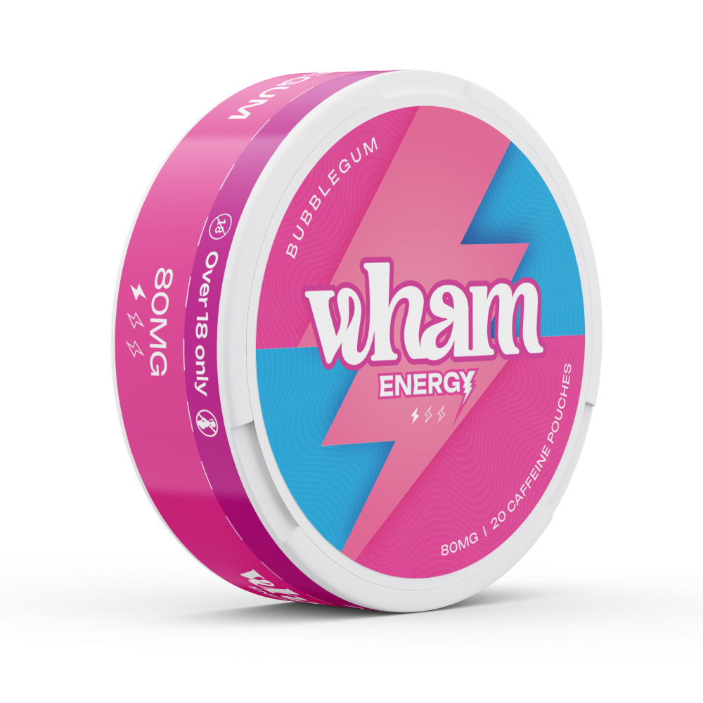 Wham Energy Bubblegum - 80mg