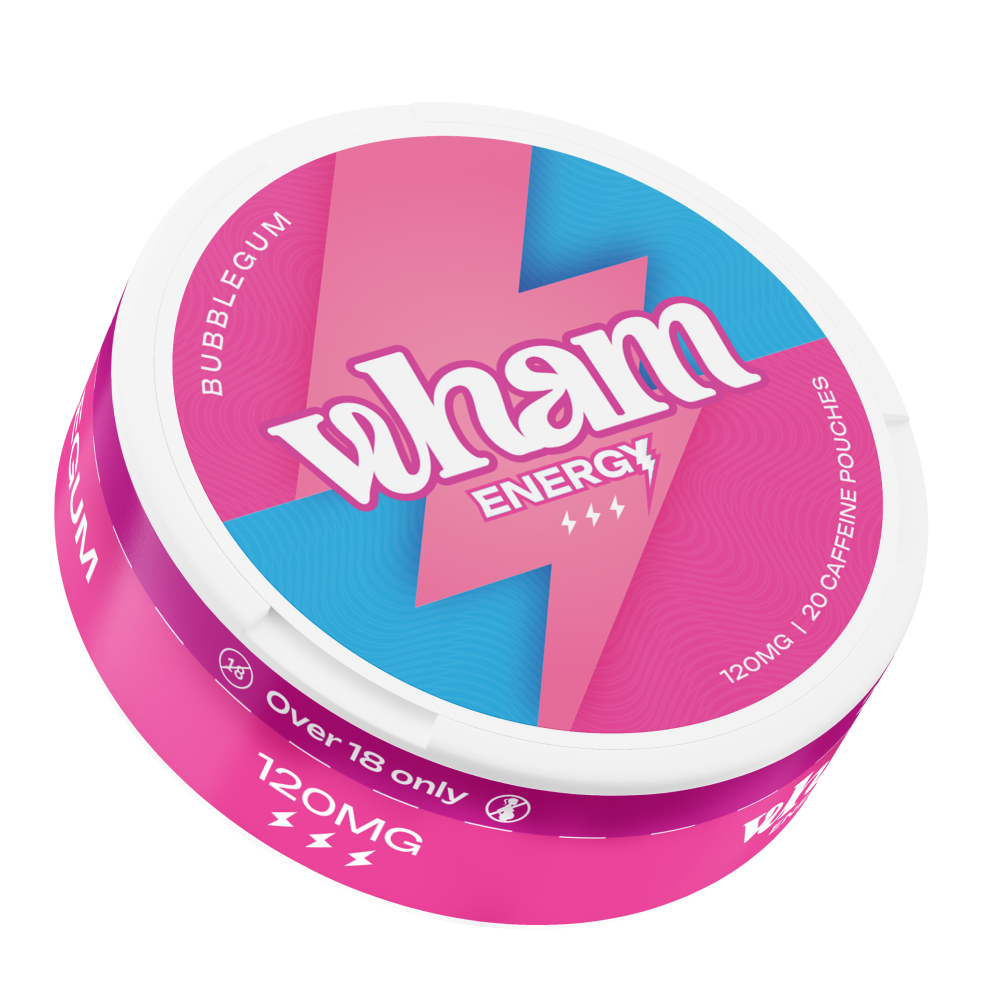 Wham Energy Bubblegum - 120mg
