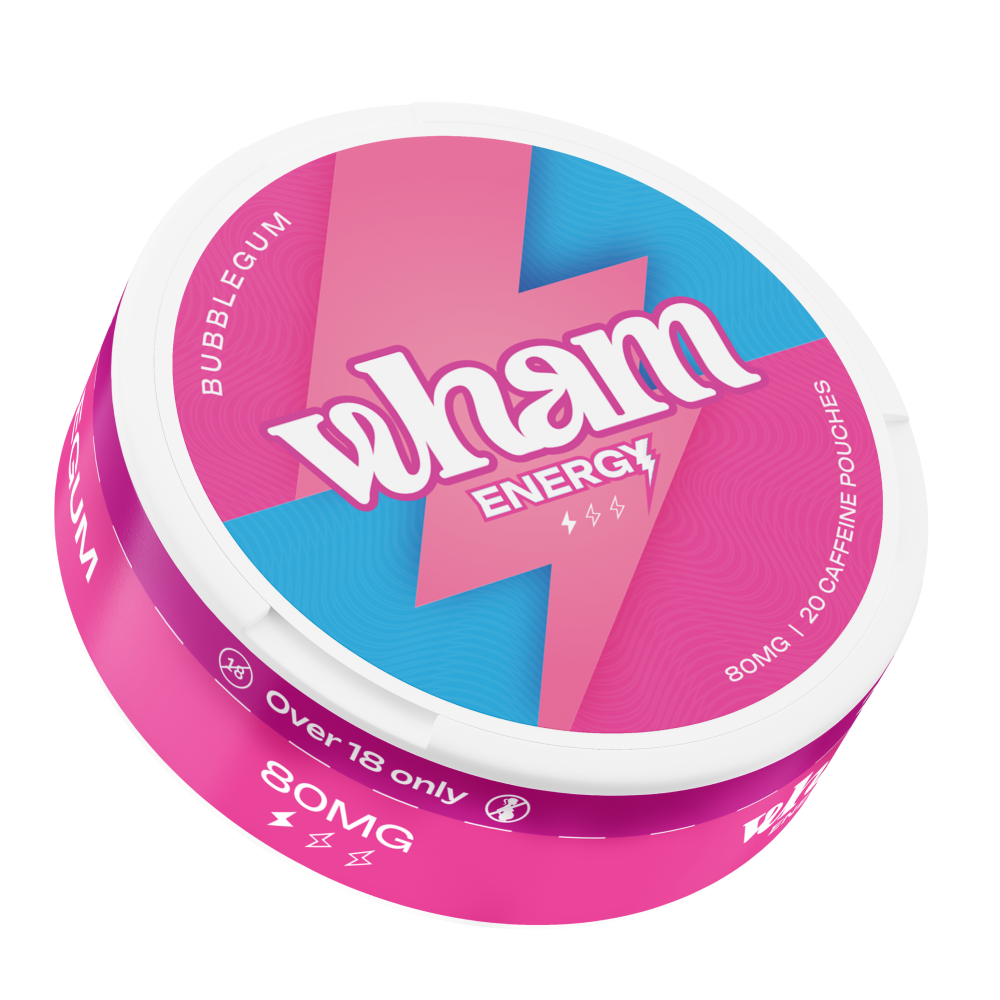 Wham Energy Bubblegum - 80mg
