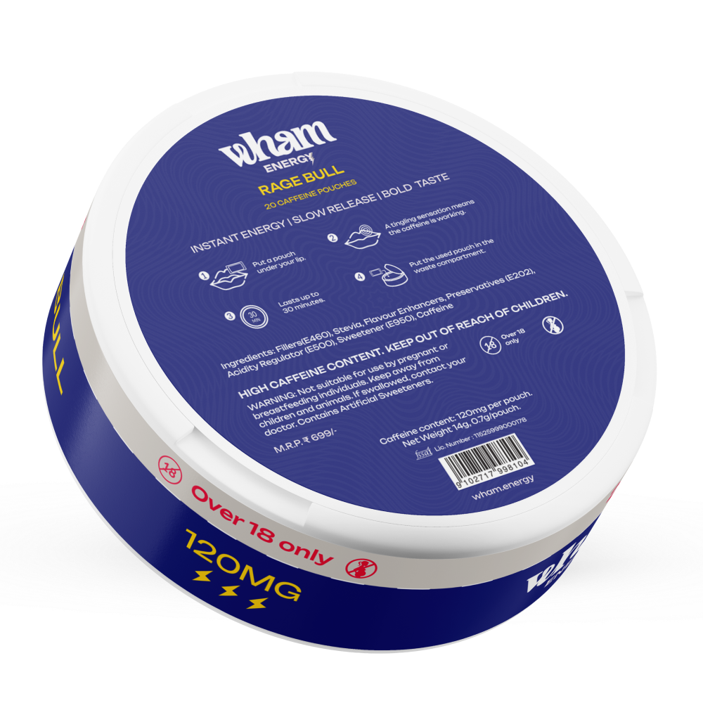 Wham Energy Rage Bull - 120mg
