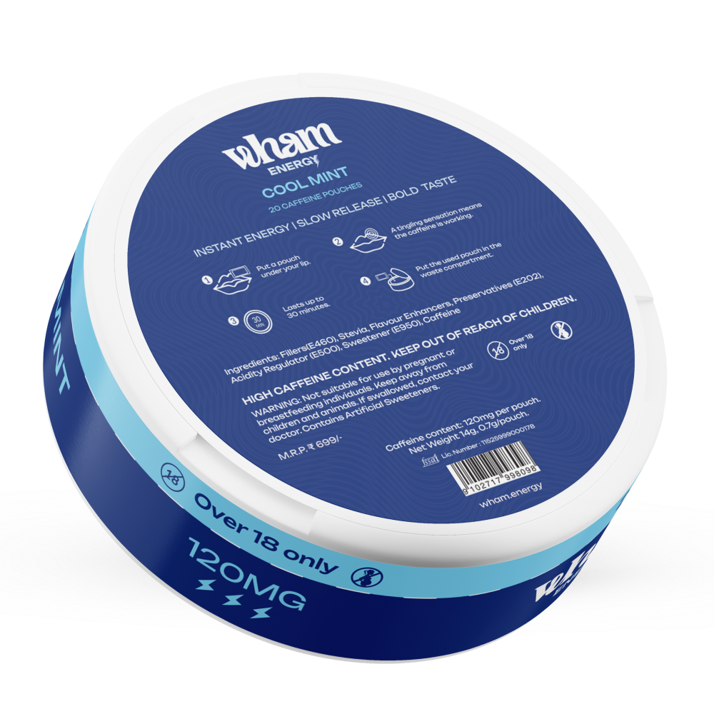 Wham Energy Mint - 120mg