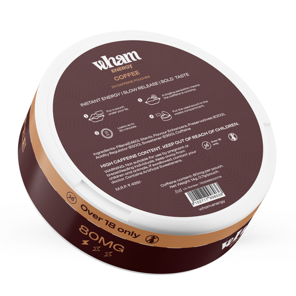 Wham Energy Coffee - 80mg