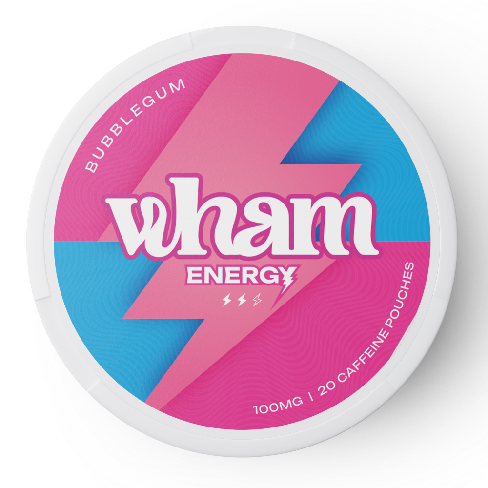 Wham Energy Bubblegum - 100mg