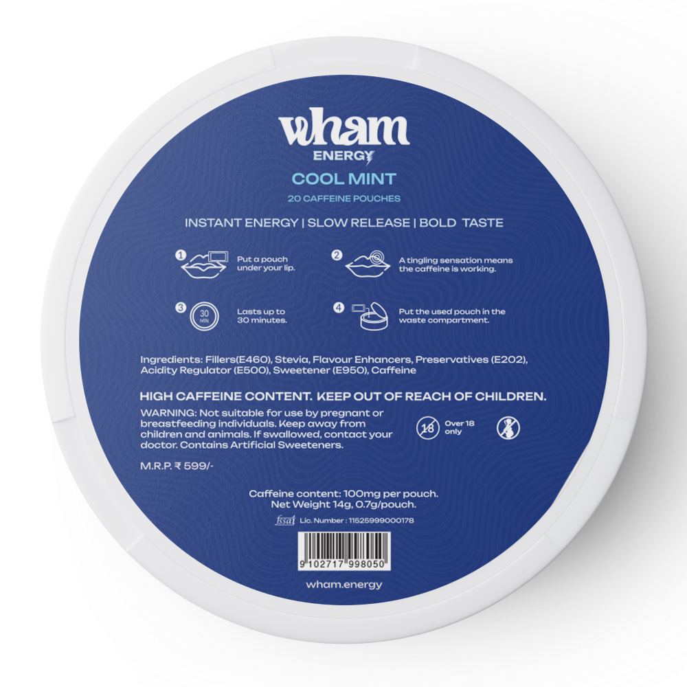 Wham Energy Mint - 100mg