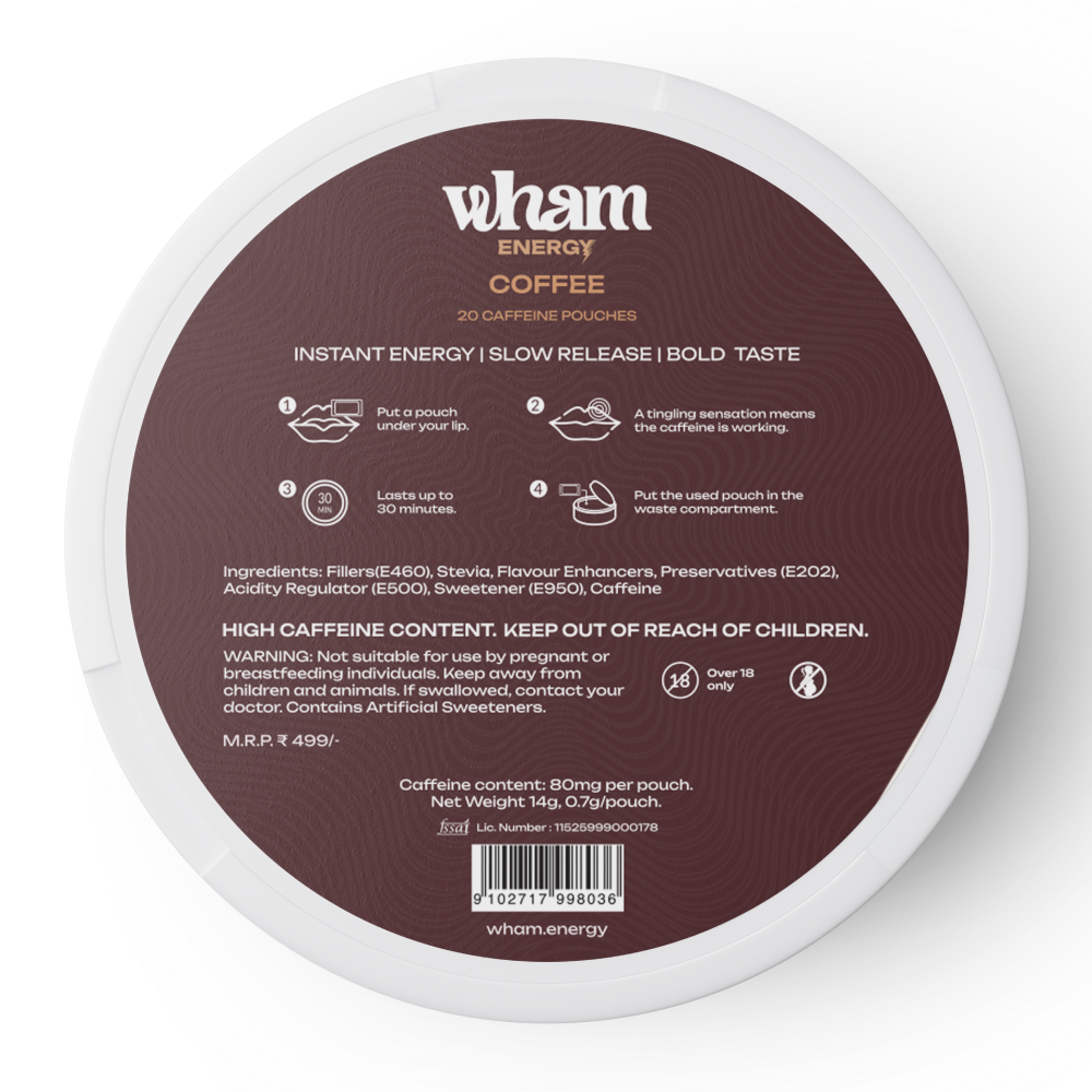 Wham Energy Coffee - 80mg