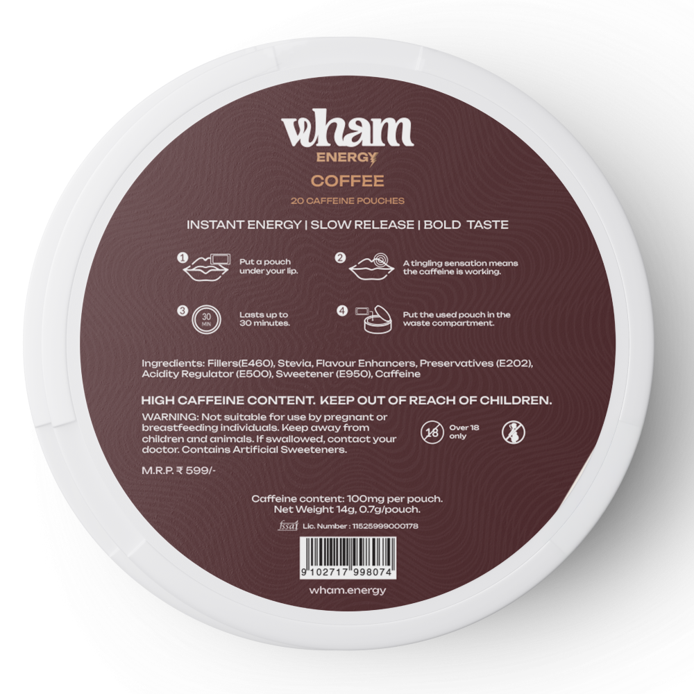 Wham Energy Coffee - 100mg