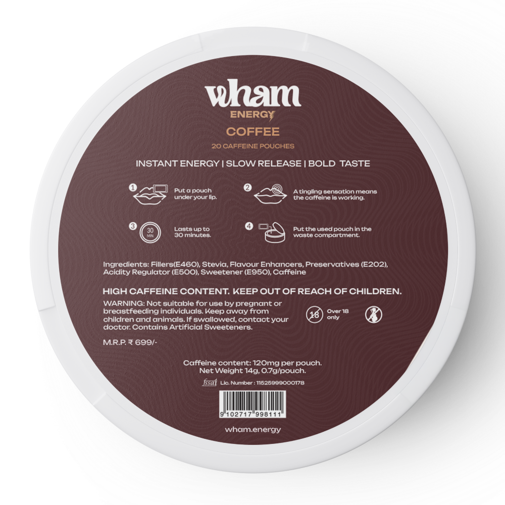 Wham Energy Coffee - 120mg